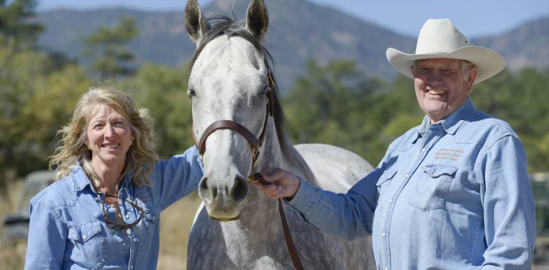 Jeanne Springer and Billy Jack Barrett, Co-Founders of Remount Foundation